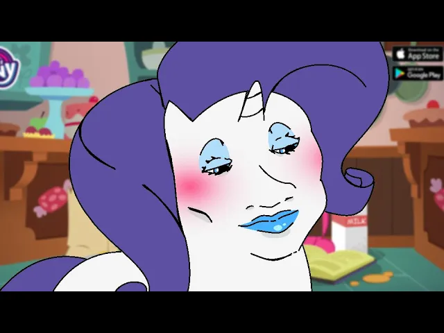 My Little Pony - Pinkie Pie And Rarity Bake Halloween Cookies